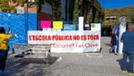 Protesta davant l’escola Escursell per reclamar solucions al conflicte educatiu Protesta davant l’escola Escursell per reclamar solucions al conflicte educatiu