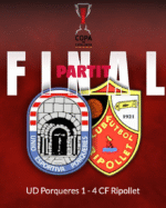 El CF Ripollet guanya el seu partit de Copa Catalunya a Porqueres El CF Ripollet guanya el seu partit de Copa Catalunya a Porqueres