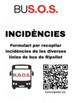 BuS.O.S. posa en marxa una aplicació per a recollir incidències al transport públic