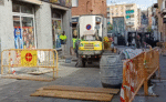 Les obres del carrer Nou encara no han acabat
