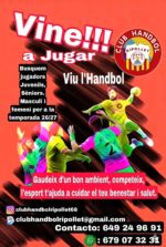 Handbol Ripollet cerca nous talents per a la temporada 2026/2027 Handbol Ripollet cerca nous talents per a la temporada 2026/2027