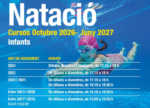 Cursos anuals infantils de natació 2026-2027 Cursos anuals infantils de natació 2026-2027